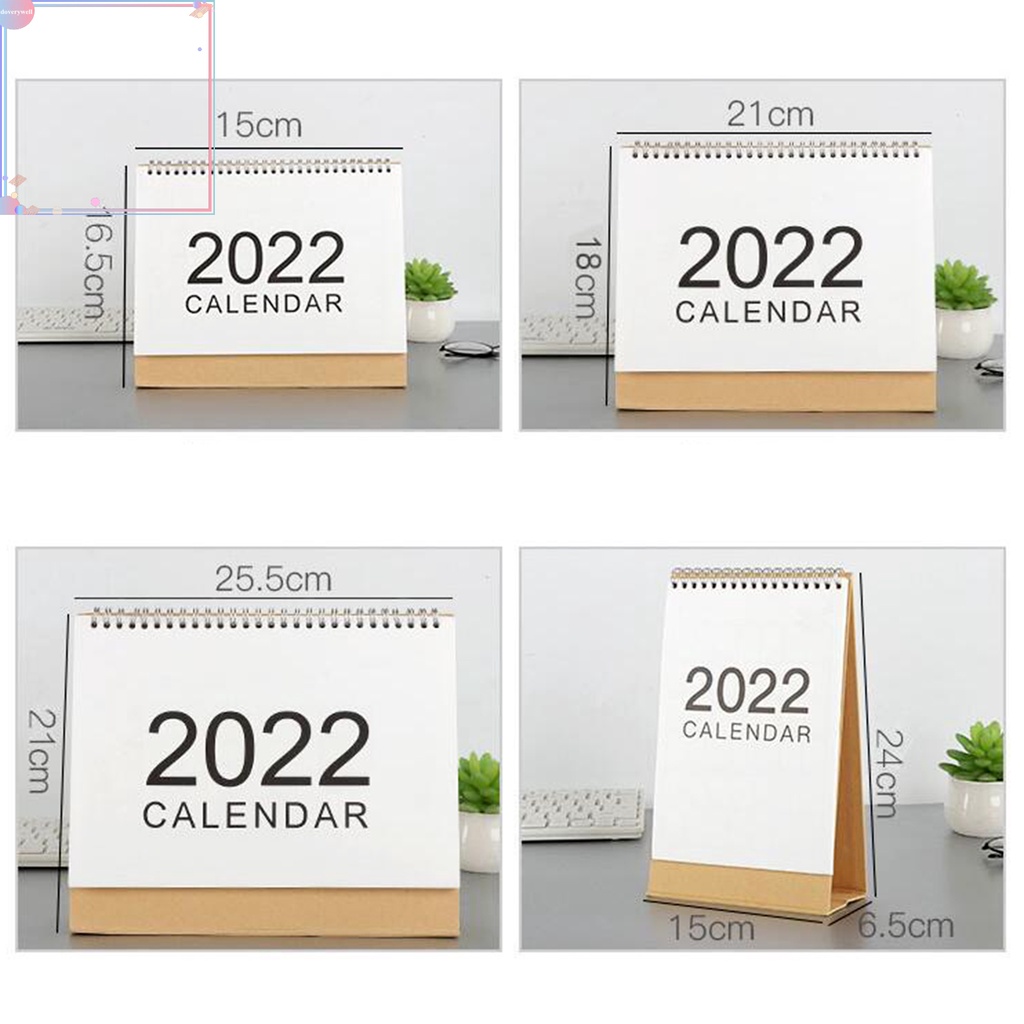 Lịch để bàn hỗ trợ lên kế hoạch 2022 sáng tạo tiện lợi