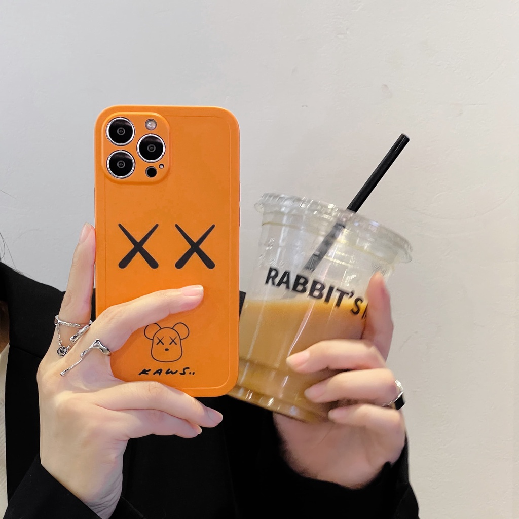 Ốp Điện Thoại In Hình kaws Sang Trọng Cho iphone 13 Pro Max i13 13pro 11ProMax i11 iX Xs XR Xs Max 7plus 8plus 12Pro 12 Pro Max