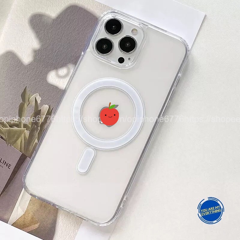 Ốp lưng trong suốt hỗ trợ SẠC KHÔNG DÂY dành cho iphone 6/6plus/6s/6splus/7/7plus/8/8plus/x/xr/xs/11/12/13/pro/max
