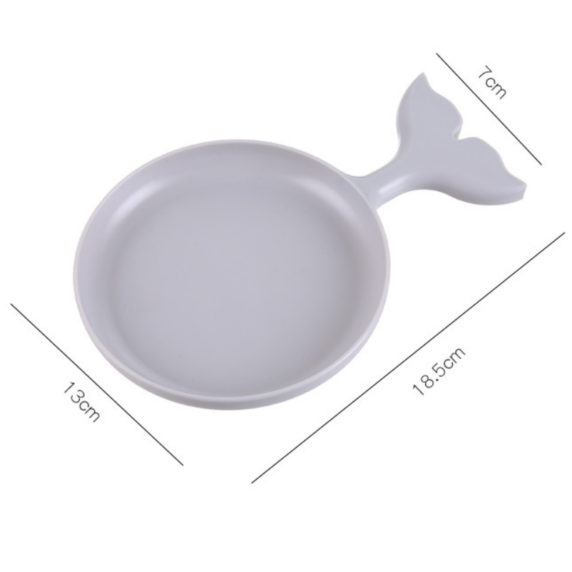 Đĩa đựng đồ ăn tráng miệng/ trái cây bằng lúa mạch đa năng tiện dụng | BigBuy360 - bigbuy360.vn