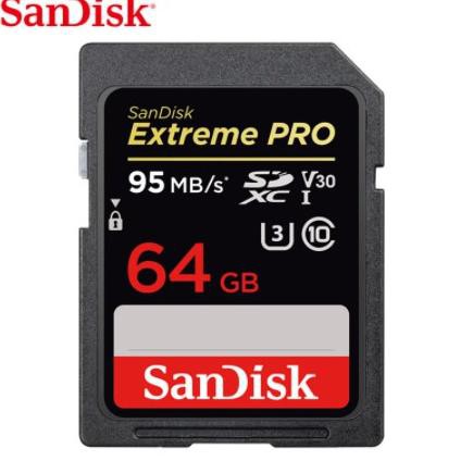 Thẻ Nhớ Sandisk Sandisk Sdhc 32gb 64gb 128gb 95mb / S U3 Chất Lượng Cao