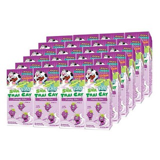 Vỉ 4 hộp sữa Kun trái cây
