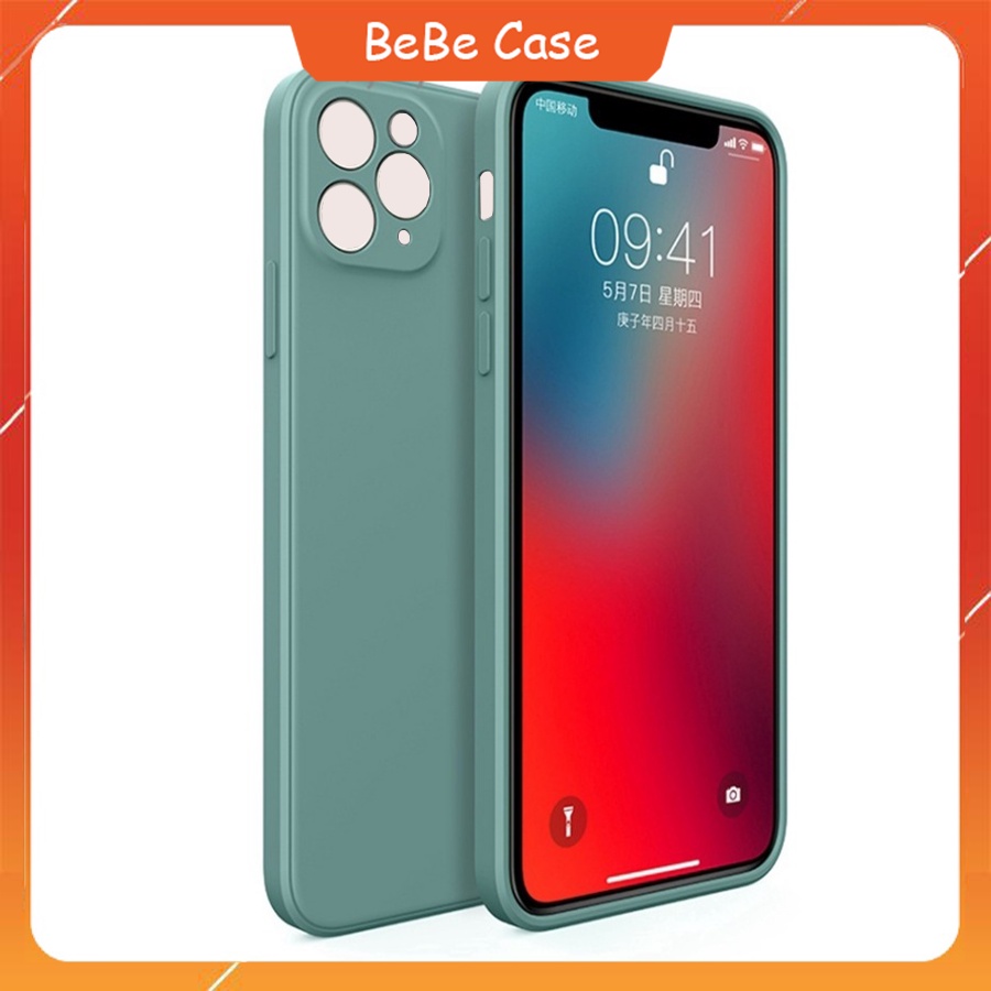 Ốp lưng silicon mềm cho  11 11Pro 11ProMAX 7 8 Plus X XS MAX XR - Ốp  bảo vệ camera