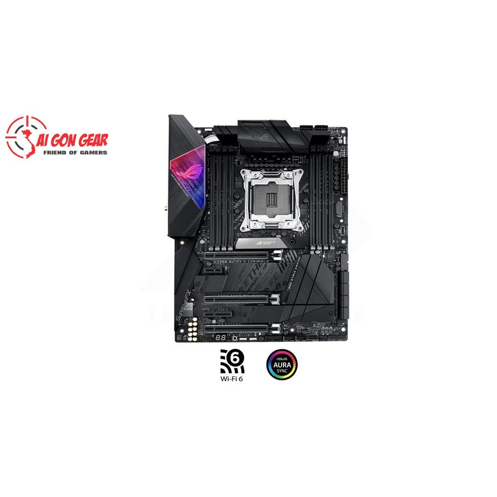 Bo mạch chù Aus rog stix Main X299 E gaming II