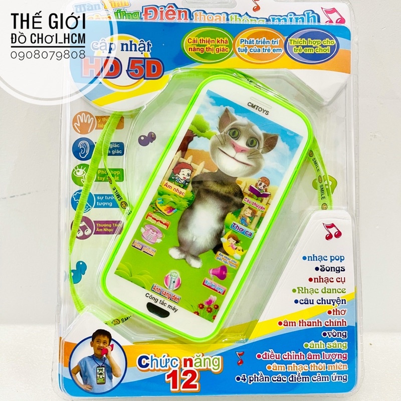 Đồ chơi điện thoại/ ipad trẻ em phát nhạc kể chuyện rất dễ thương.