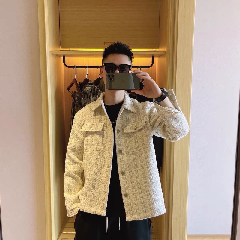 Áo Jacket nam, áo khoác Jacket khoác ngoài cho nam giới sợt dệt kaki thẩm mỹ phù hợp cho mùa thu 2021