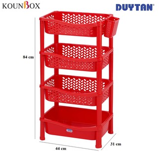 Kệ chén nhỏ 4 tầng duy tân kích thước: 44.5 x 31.5 x 84.5 cm