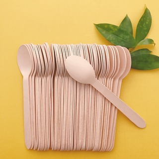 Muỗng (Thìa) Gỗ 16 cm 50 cái