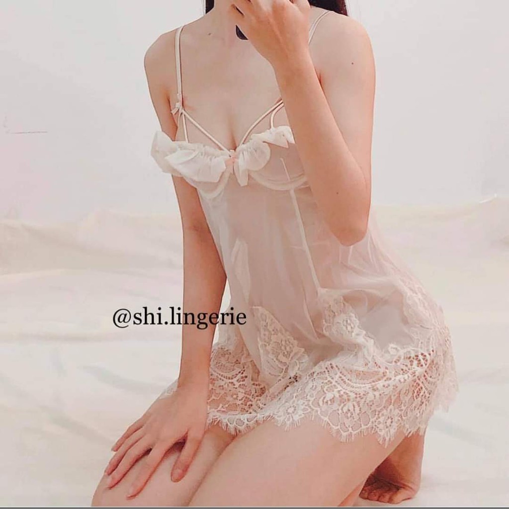 (M.60) Váy ngủ sexy cao cấp Đầm mặc nhà gợi cảm quyến rũ