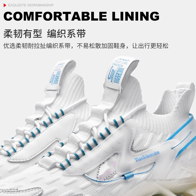Giày thể thao phối lưới thoáng khí chống sốc thời trang cho nam 2022
 | BigBuy360 - bigbuy360.vn