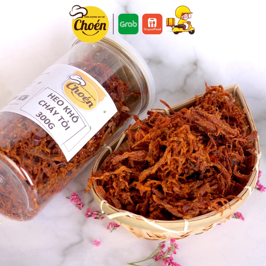 Heo Khô Cháy Tỏi Lon 300g Hàng Đặc Biệt Loại 1 Lợn Khô Thơm Ngon CHOEN12 | BigBuy360 - bigbuy360.vn