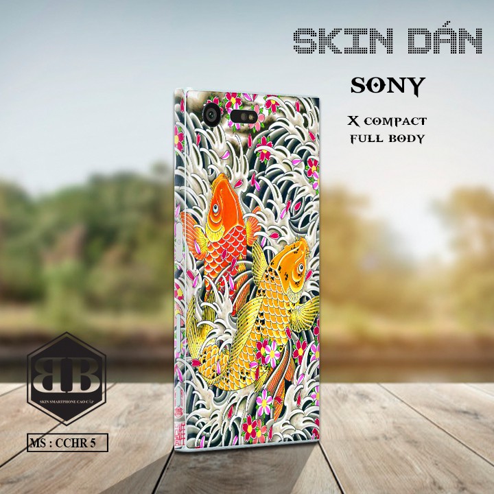 Bộ Skin Dán Sony Xperia X Compact dán full lưng viền dùng thay ốp lưng điện thoại chất nhất hiện nay