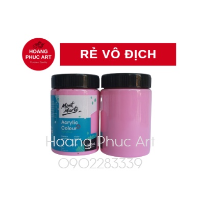 Màu acrylic Mont Marte 300ml - Màu chuyên dụng vẽ được mọi chất liệu