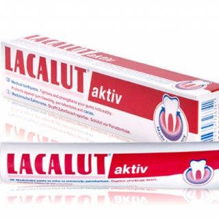 Kem đánh răng Đức Lacalut aktiv 75 ml ngừa viêm nướu, chảy máu chân răng