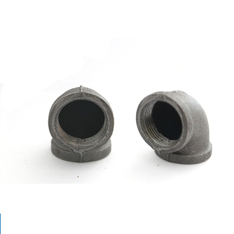 Co Ren Kẽm phi 21, 27, 34 - Co sắt 2 đầu ren trong - Nối góc - Phụ kiện nối sắt