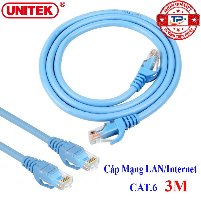 CÁP MẠNG UTP CAT6 UNITEK Y-C811ABL
