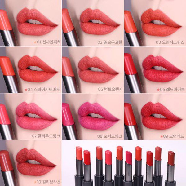 Son Thỏi Lì Mềm Mịn Môi Real Fit Matte Lipstick (New 2019)