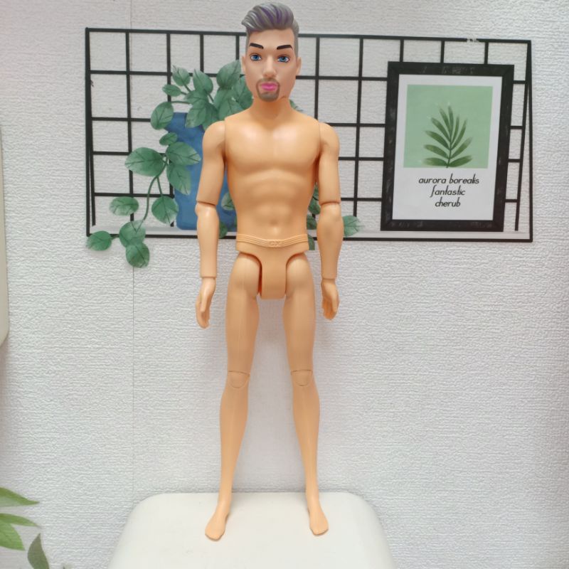 Búp bê nam ken cao 30cm hàng loại đẹp, mẫu mặt mới , trơn không kèm đồ tặng kèm giày Animedolls 638 NCT