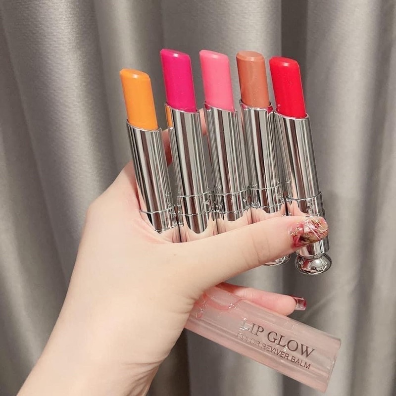 ✈️ Son Dưỡng Dior Addict Lip Glow các màu 000/001/004/007/008/011/013/015/017/020/025