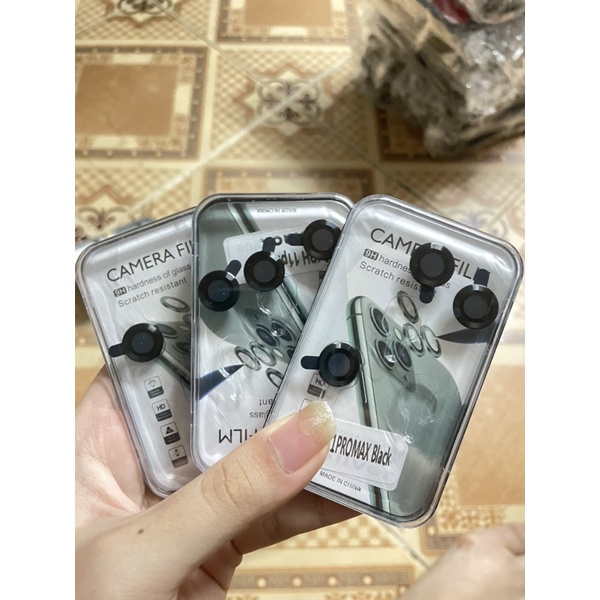 Dán kính bảo vệ camera chống trầy xước iPhone 11pro 11promax 12pro 12promax 13 13mini 13pro 13promax