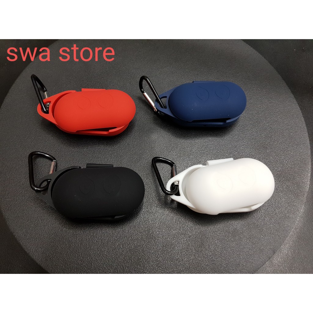 [Tặng móc treo] Bao silicon tai nghe không dây Samsung Galaxy Buds và Buds plus