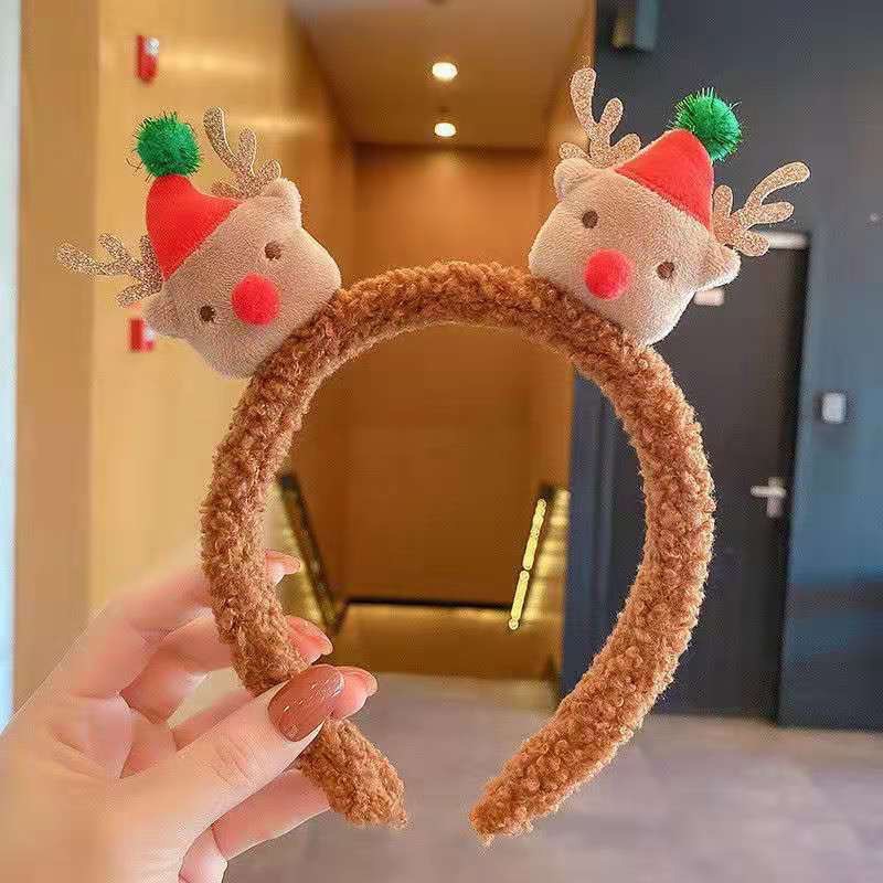 Băng Đô Giáng Sinh Sừng Ngỗng Người Tuyết
