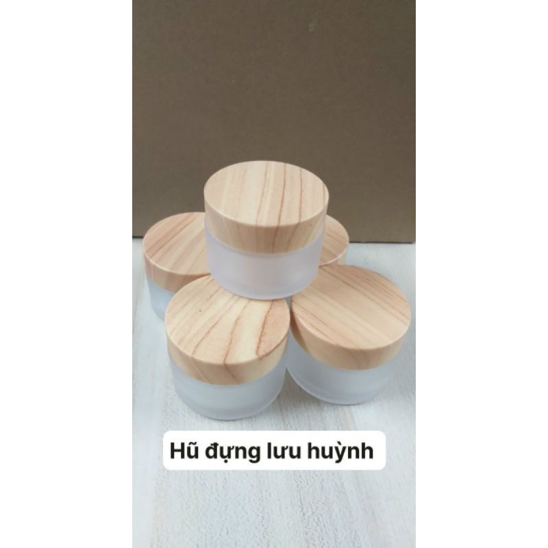 Hũ thủy tinh đựng  nước làm bột, làm hoa