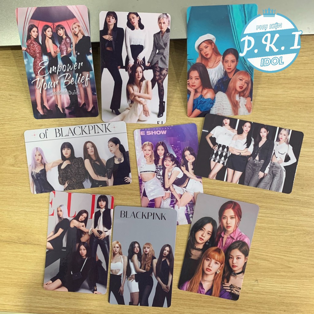 Bộ 9 Card Blackpink Full Nhóm Đặc Biệt