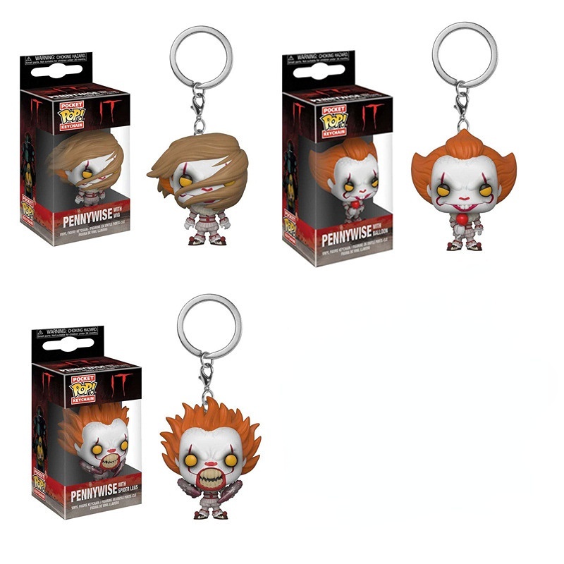 Pennywise IT Chapter Two Funko Pocket POP Móc Khóa Vinyl Mô Hình Vinyl - Pennywise Funhouse