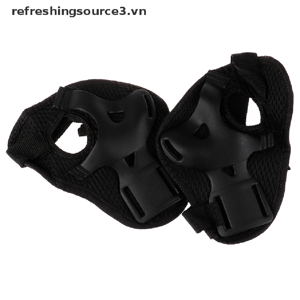 Bộ 6 Miếng Đệm Bảo Vệ Đầu Gối Khi Chơi Trượt Ván / Xe Đạp / Xe Máy