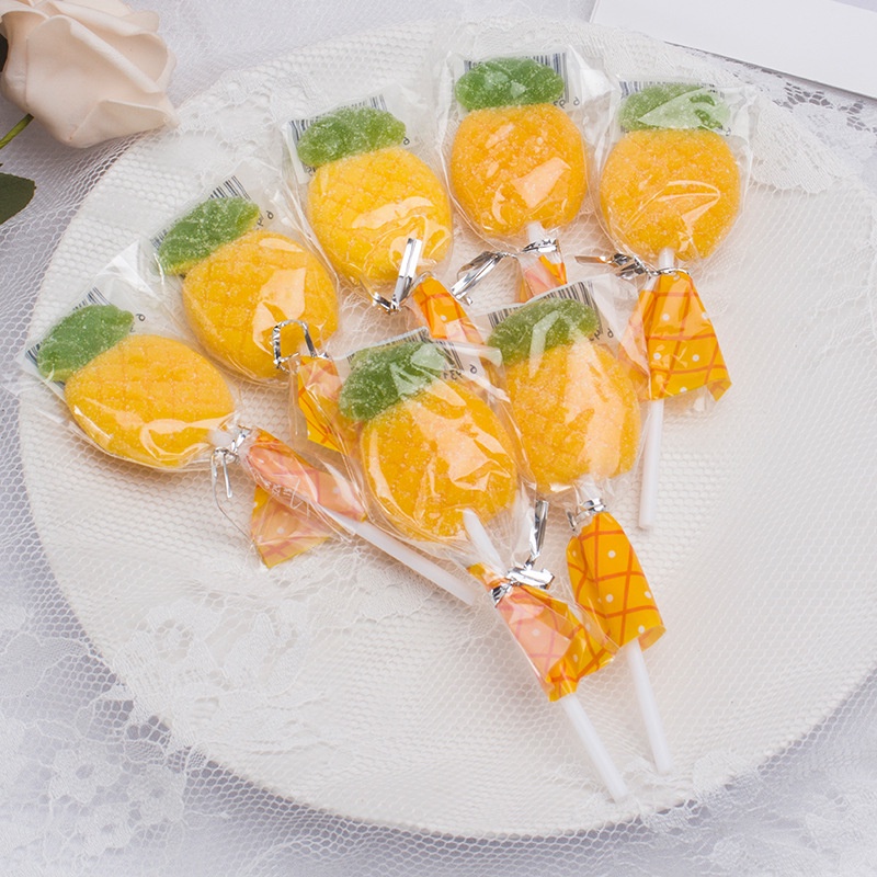[ Ngộ nghĩnh đáng yêu ] Combo 1000g Kẹo mút dẻo trái cây hình con vịt / thỏ/ Cây nấm / Cá heo/ hướng dương nhỏ siêu kute