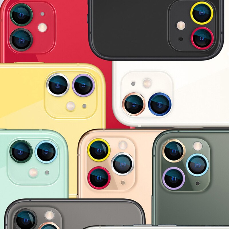Kính Cường Lực Bảo Vệ Camera Sau Cho iPhone 11 12 13 14 15 Pro Max
