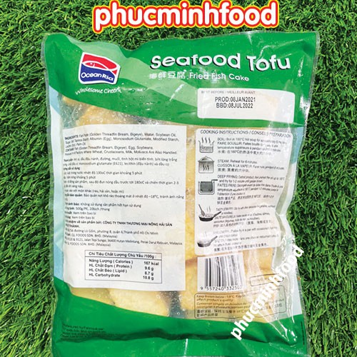 Đậu hủ hải sản Malaysia, Viên thả lẩu malaysia gói 500gram