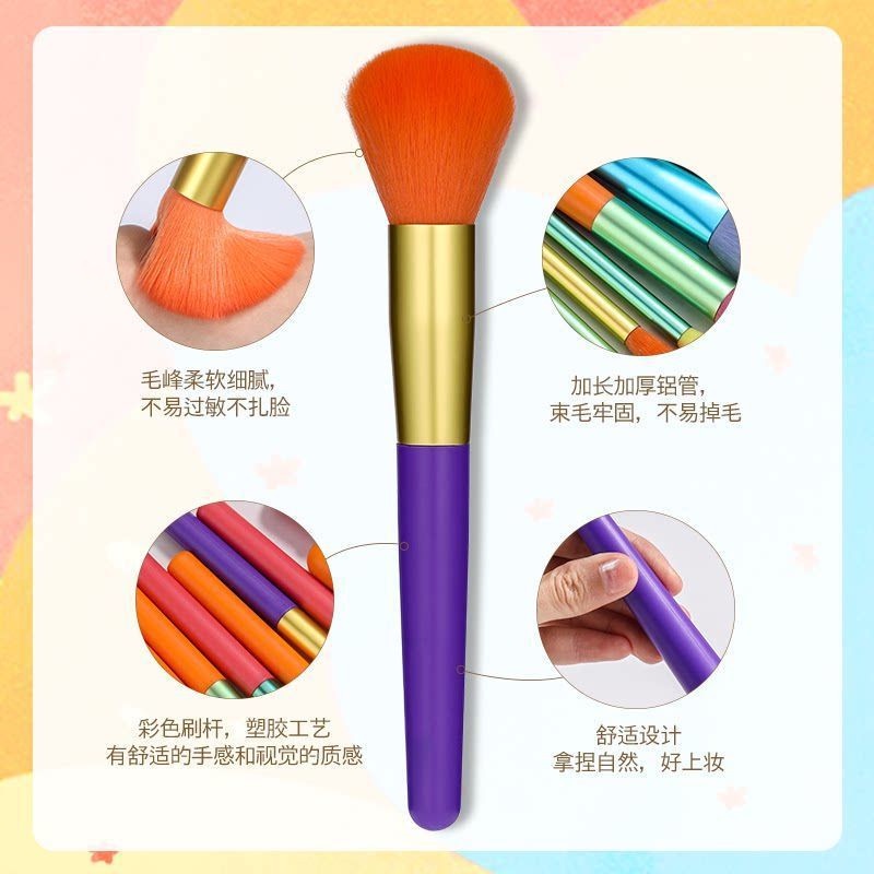 Set 15 cọ trang điểm GDTIMA lông mềm mại thiết kế nhỏ gọn tiện dụng