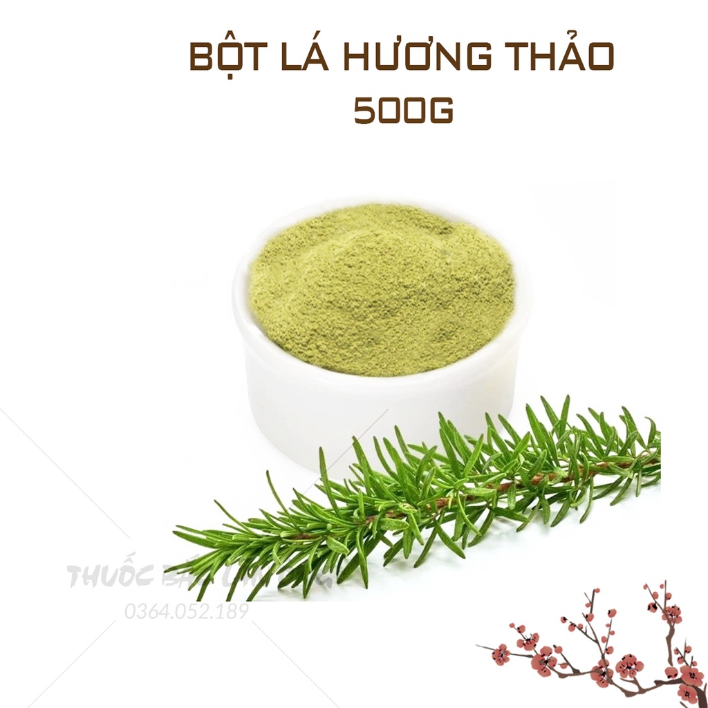 Bột lá hương thảo nguyên chất 500g (Rosemary, gia vị nấu ăn)