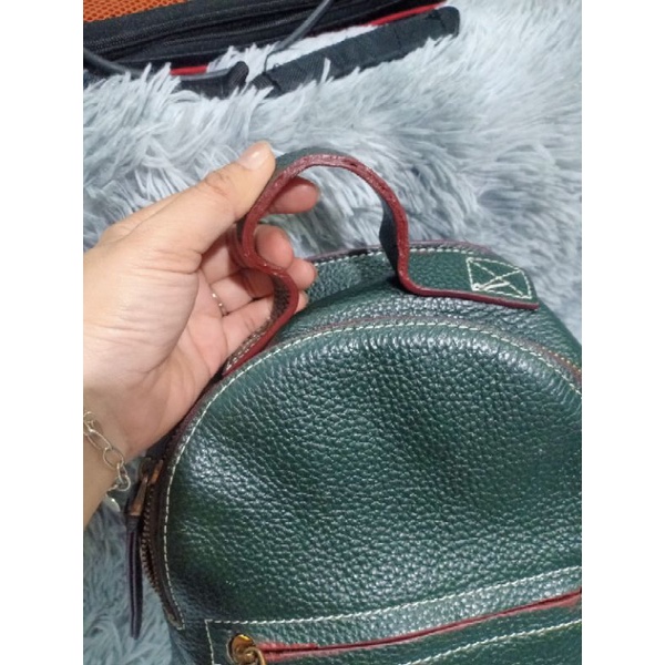 Túi balo da thật. size 20