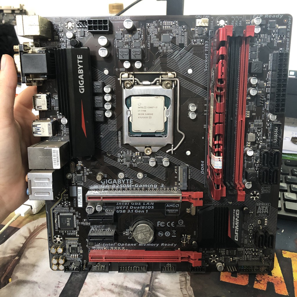 Main máy tính B250, Asrock B250 Gaming K4, Asus B250H, Asus B250F, giga b250m Gaming M3, b250 95