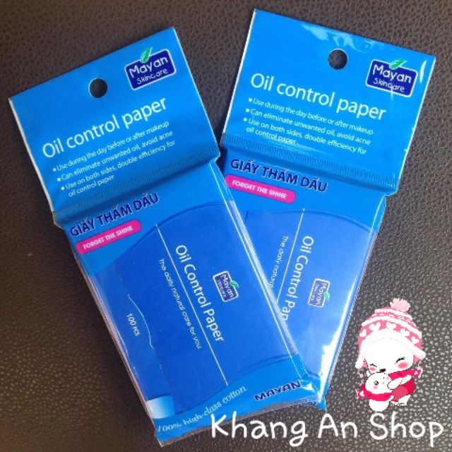 [100pcs] Giấy thấm dầu Oil Control Paper