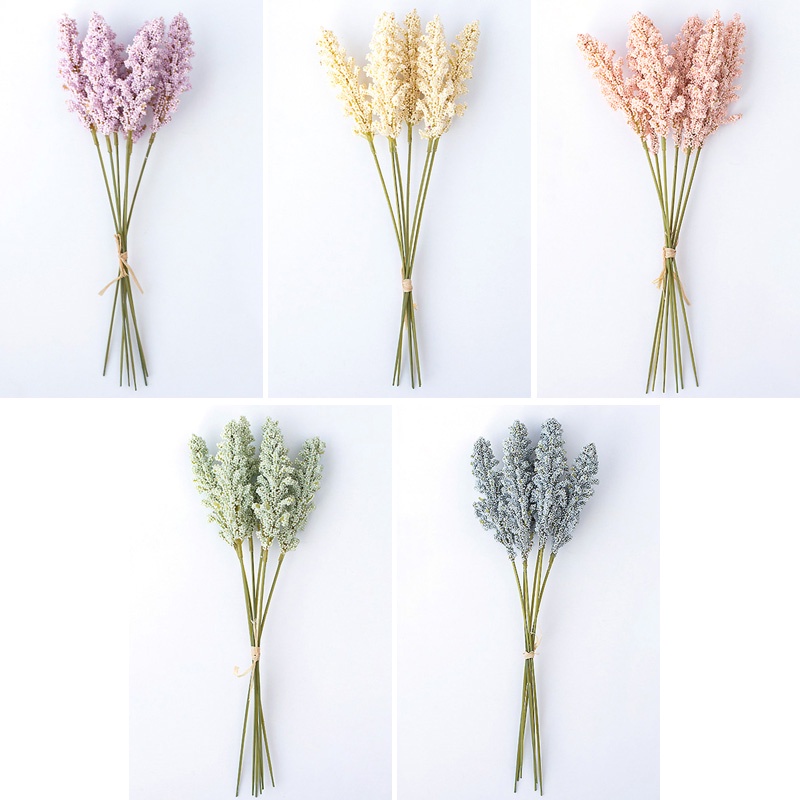 Bộ 6 Bông Hoa Vanilla Nhân Tạo