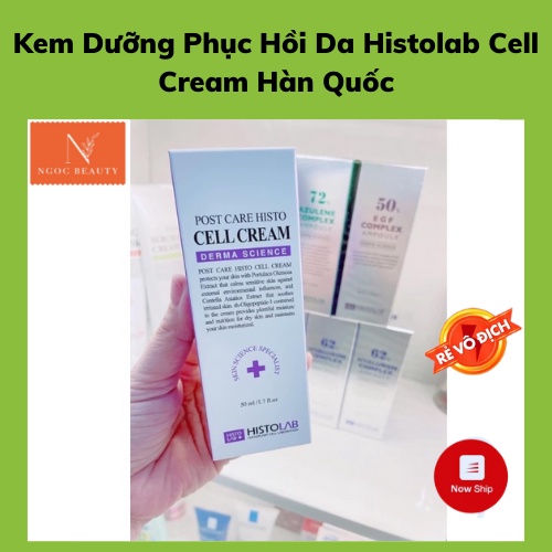 Kem dưỡng phục hồi, làm dịu da, tái tạo da, Histolab Cell Cream Hàn Quốc