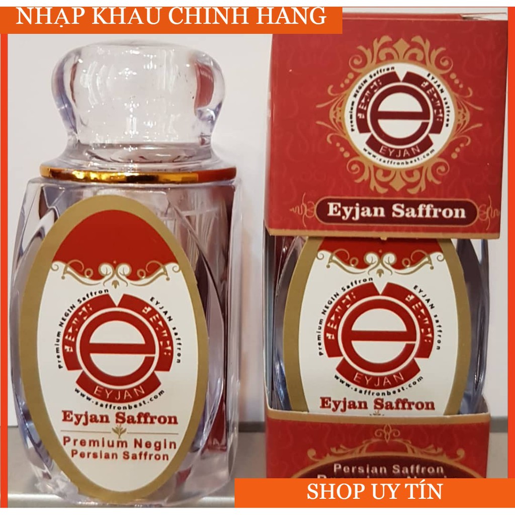NHUỴ HOA NGHỆ TÂY CHÍNH HÃNG saffron Iran lọ 1gr super negin | BigBuy360 - bigbuy360.vn