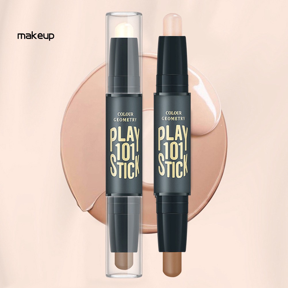 (hàng Mới Về) Thỏi Kem Che Khuyết Điểm Hai Đầu Kiêm Tạo Khối / Bắt Sáng Cao Cấp | BigBuy360 - bigbuy360.vn