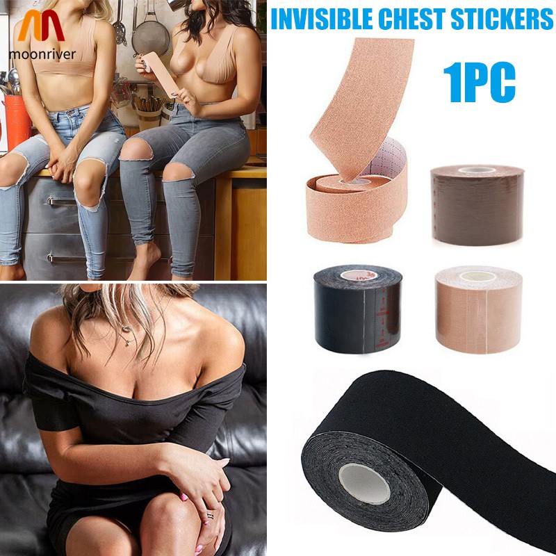 Mr Invisible Breast Tape Roll Boob Shape Bra Nipple Sticker