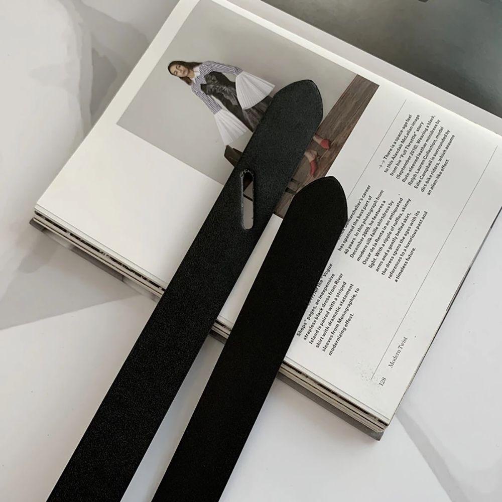 Thắt Lưng Da PU Khóa Thắt Nút Điều Chỉnh Được Phong Cách Cổ Điển VANES1 Dành Cho Bạn Nữ