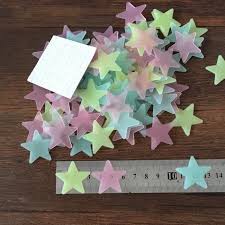 Gói sao dạ quang phát sáng đủ màu