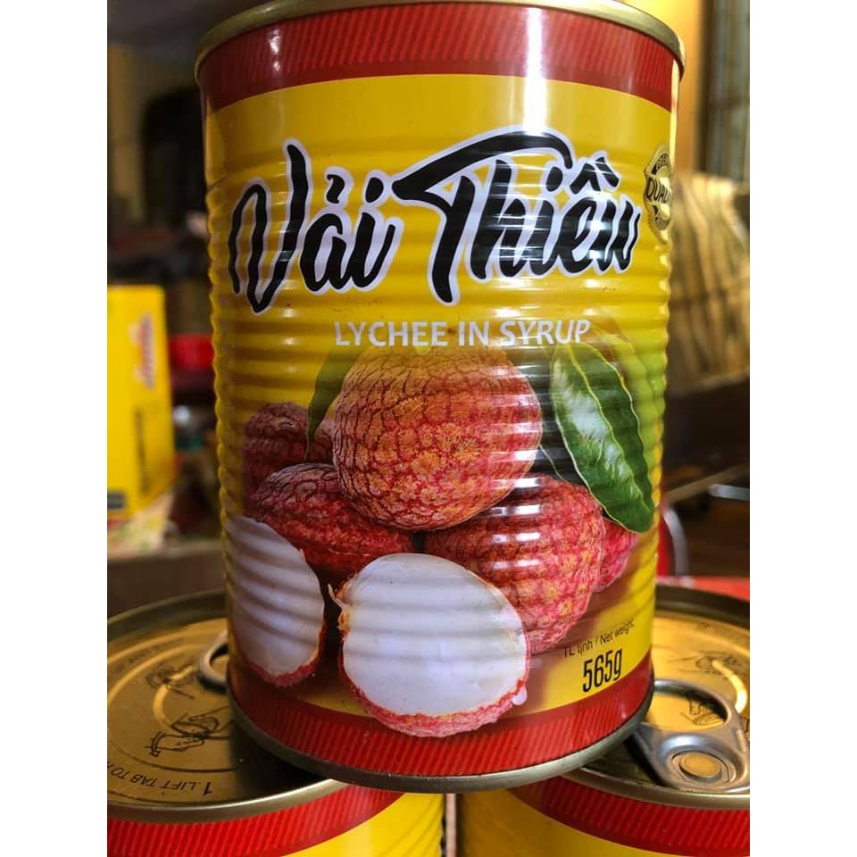 Vải ngâm Ngọc Hà gói 565g