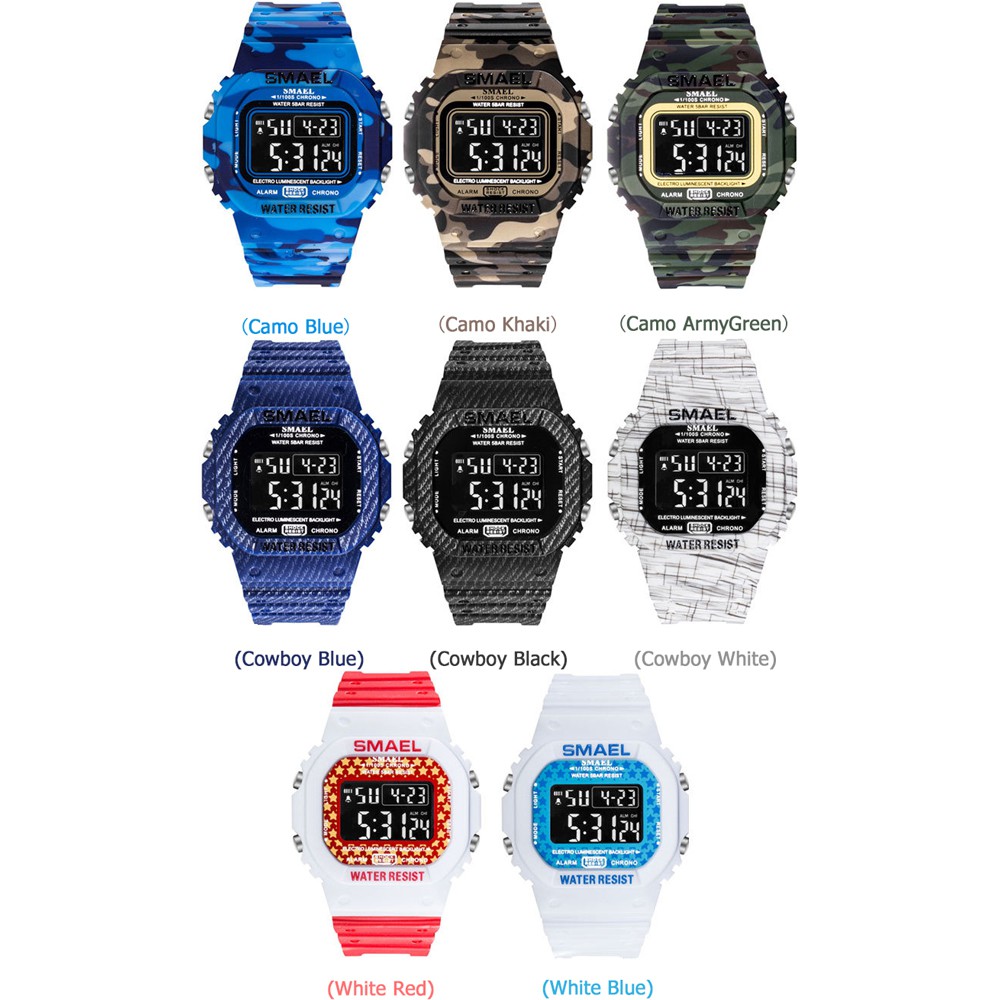 SMAEL LED Digital Sport Watches for Men