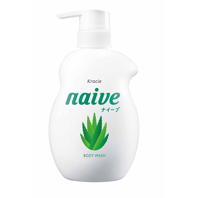 Sữa tắm tạo bọt Naive Lô Hội 530ml