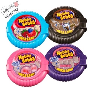 Kẹo Gum Hubba Bubba đủ vị cuộn 180cm (đức)