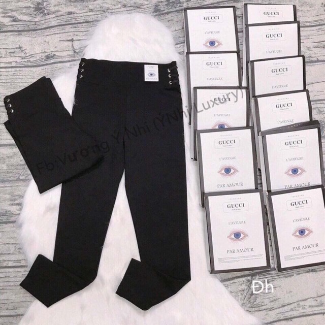 Quần Gucci cạp cao